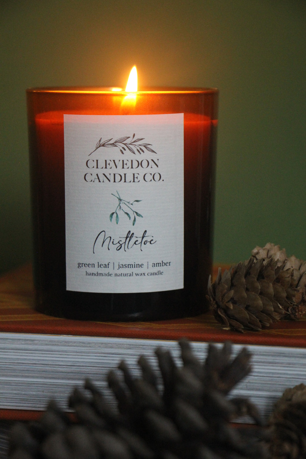 Mistletoe - Christmas Candle